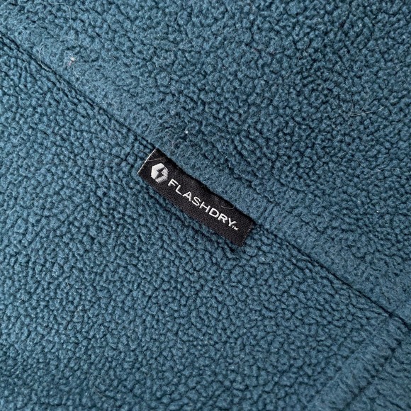 North Face Jacket Womens Medium Blue Full Zip Fleece FlashDry Outdoor Hiking - Picture 9 of 13